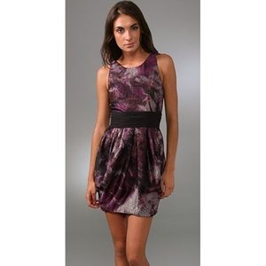 NWT Alice + Olivia Marie Tulip Dress with Bow Belt